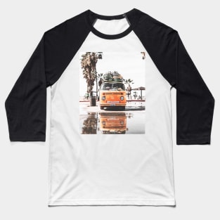 Coastal, Travelling car, Palms, Beach art Sea, Ocean, Modern art, Wall art, Print, Minimalistic, Modern Baseball T-Shirt